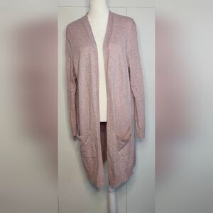 Matty M. Elegant Women's Light Pink Cardigan